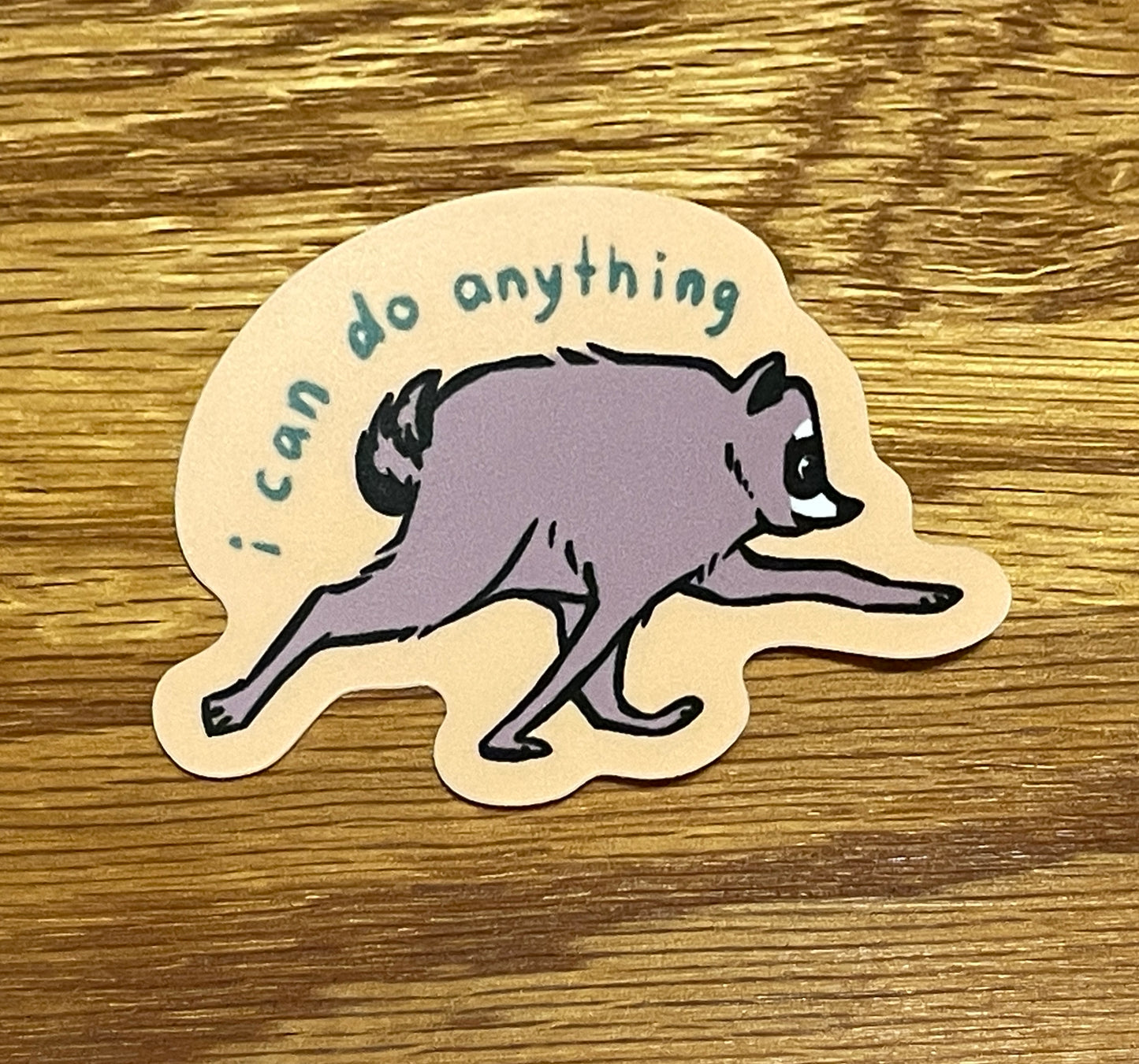 Jimothy sticker - i can do anything