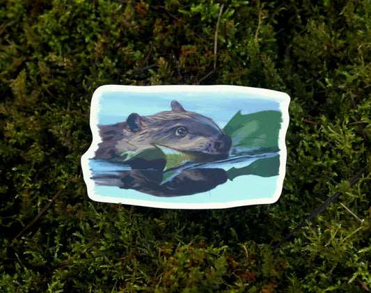 Beaver Sticker