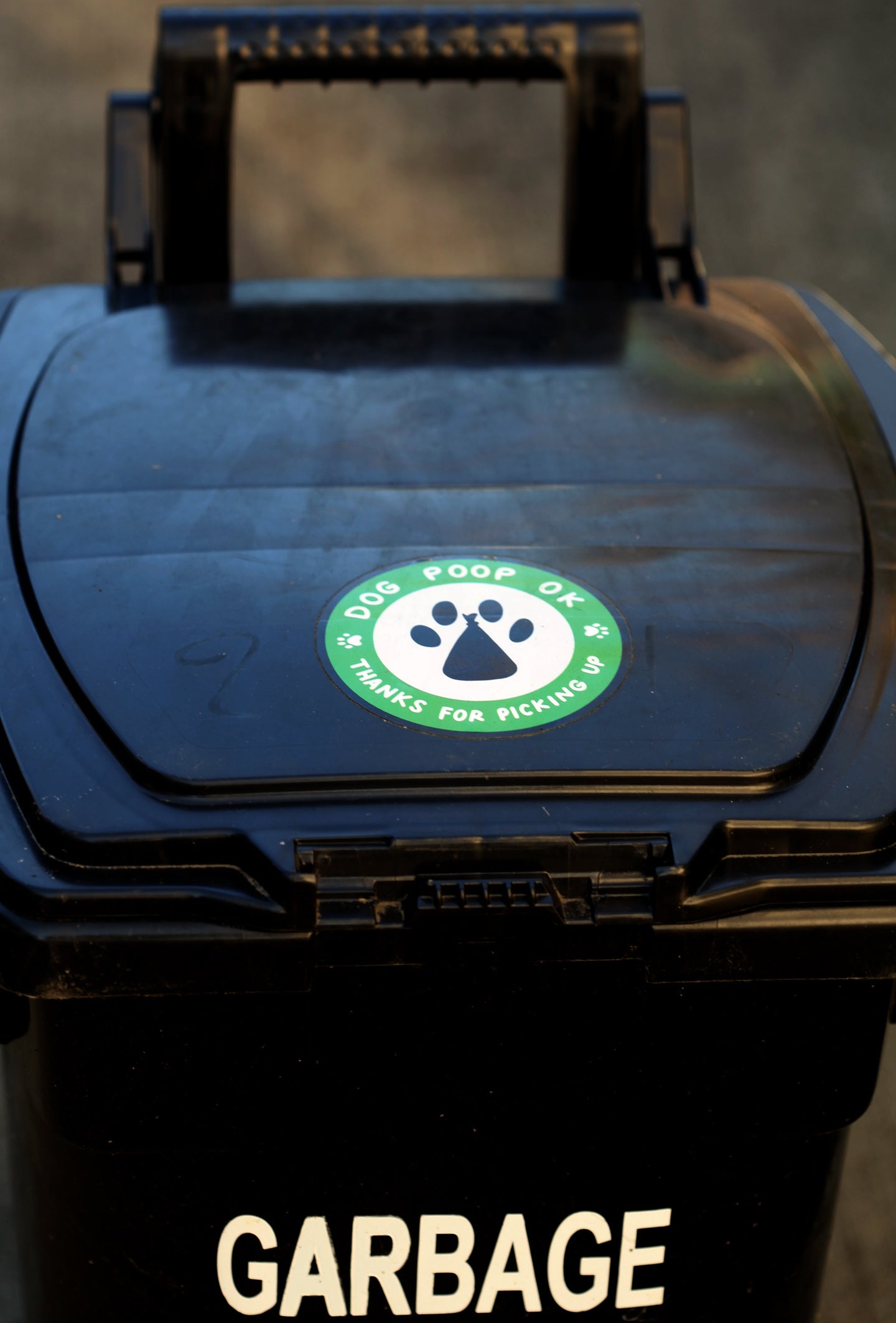 Dog Poop OK Sticker
