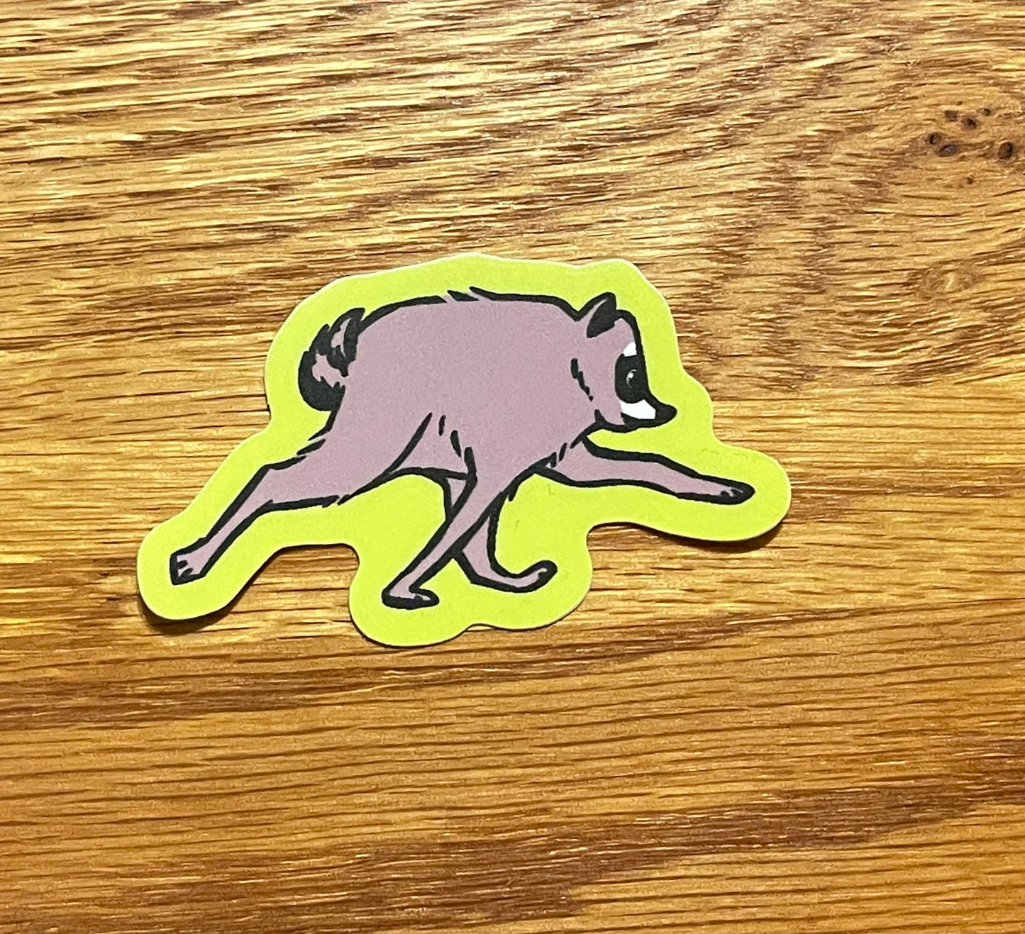 Jimothy sticker - green