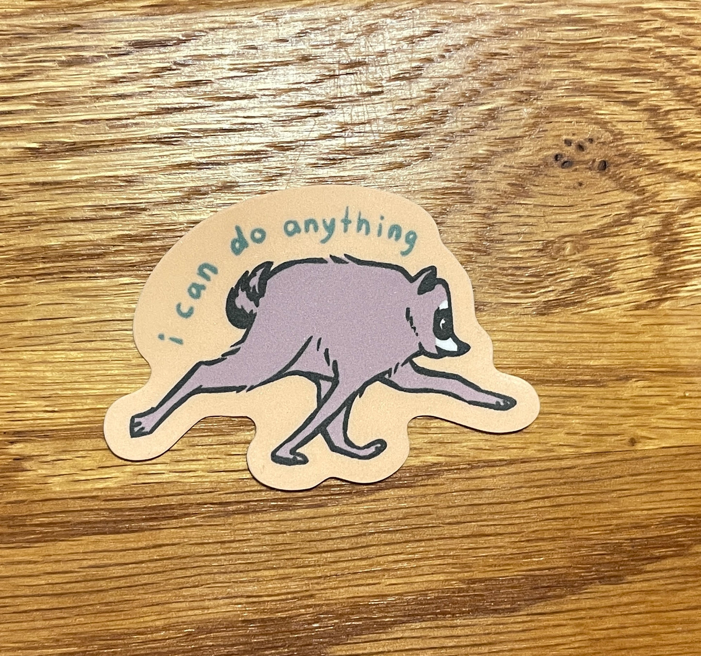 Jimothy sticker - i can do anything
