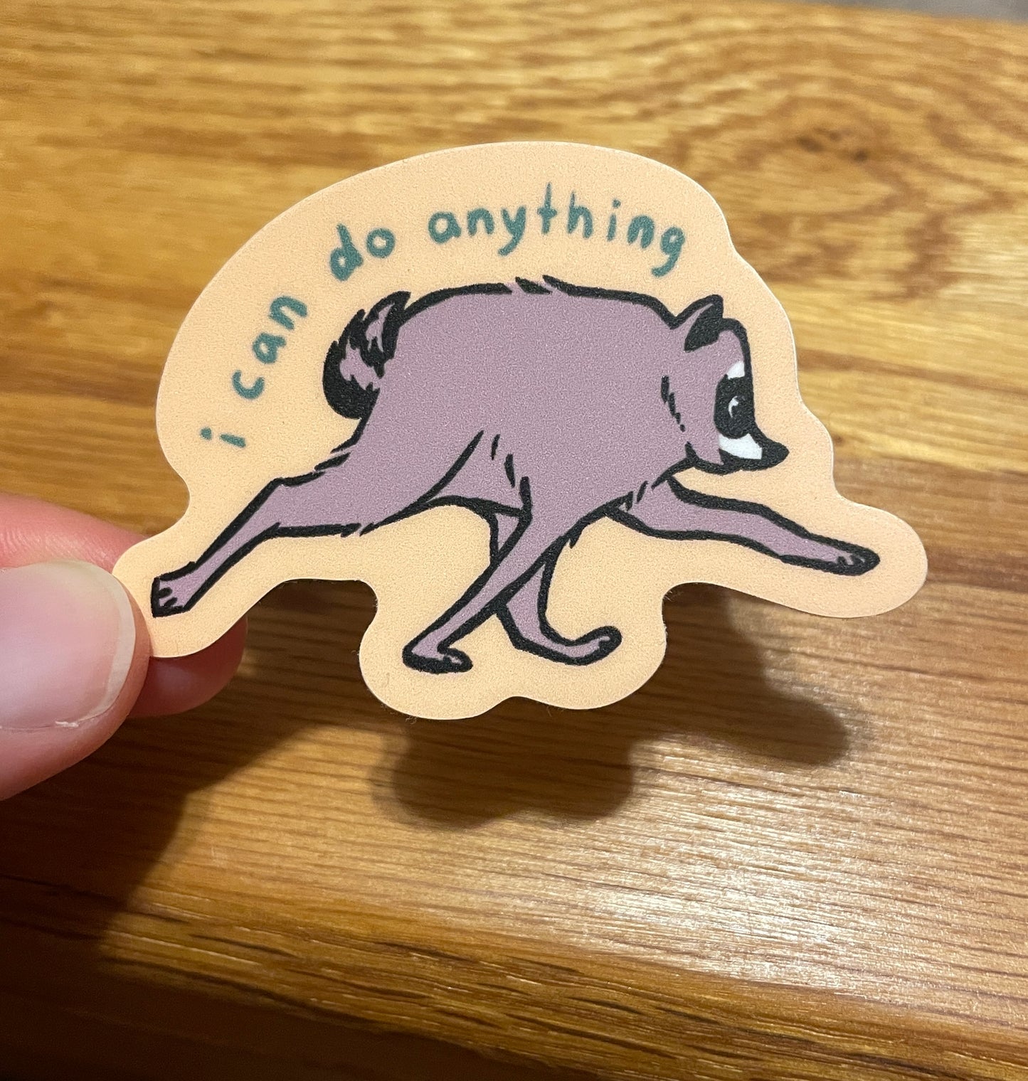 Jimothy sticker - i can do anything