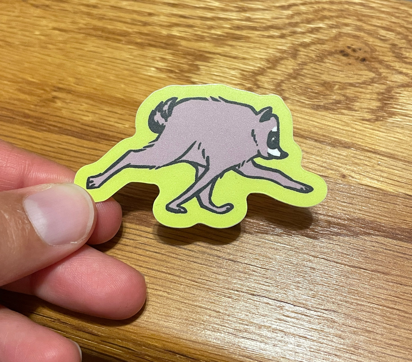 Jimothy sticker - green