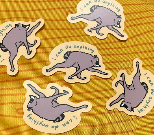 Jimothy sticker - i can do anything