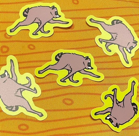 Jimothy sticker - green