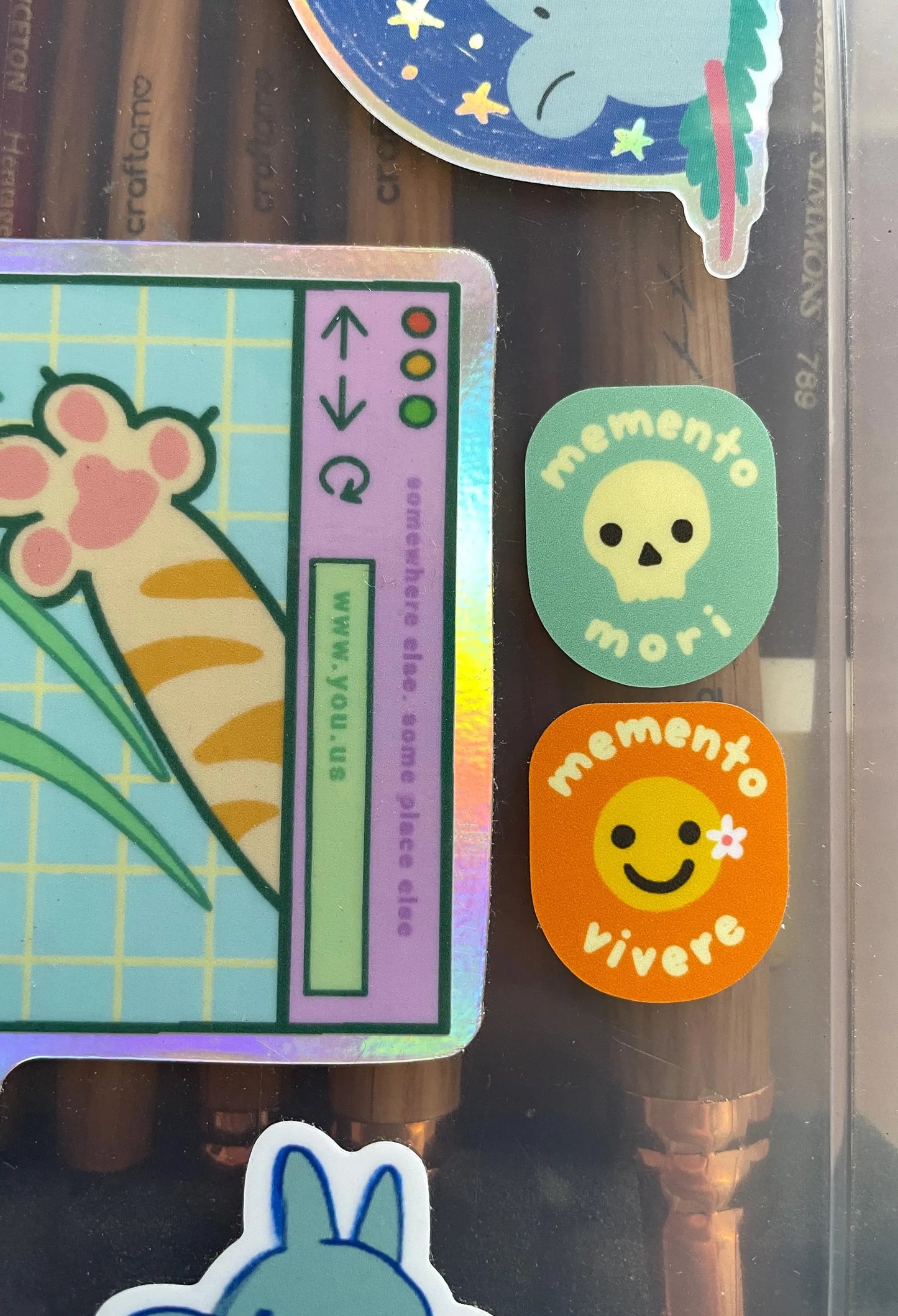 Compassion Sticker Sheet (orange)